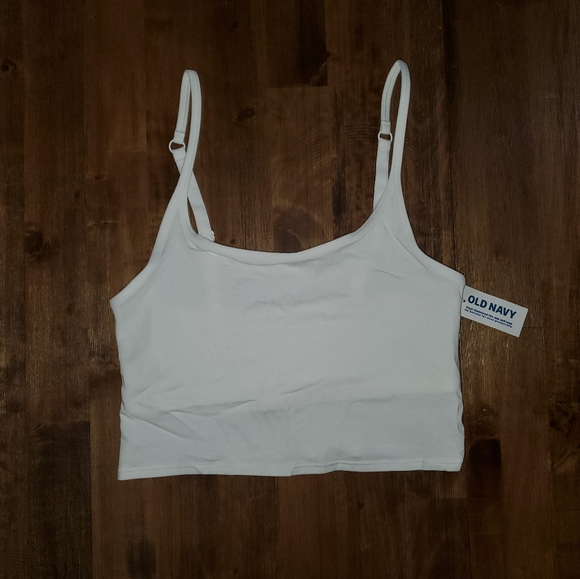 3 NWT Women's Old Navy Bralette Cami Crop Top Bundle - Tan Black White - Picture 12 of 16